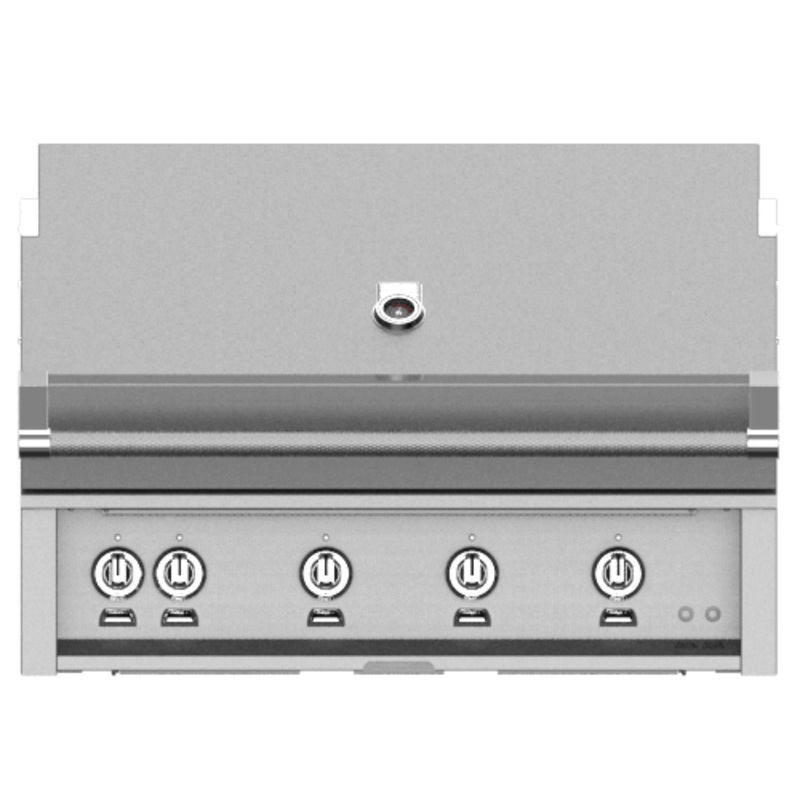 Hestan GABR42LPDG Hestan 42″ Liquid Propane Gas Built In Grill Gabr42 – Dark Grey (Custom Color: Pacific Fog)