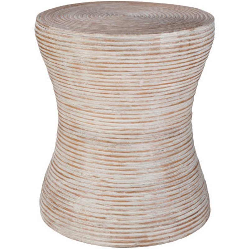 Bali Chic 18H x 15W x 15D Rattan End Table