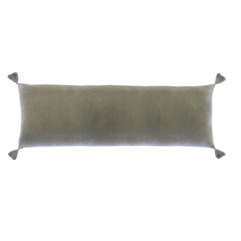 Bianca Rectangle Pillow Various Colors With Insert-40″x14″