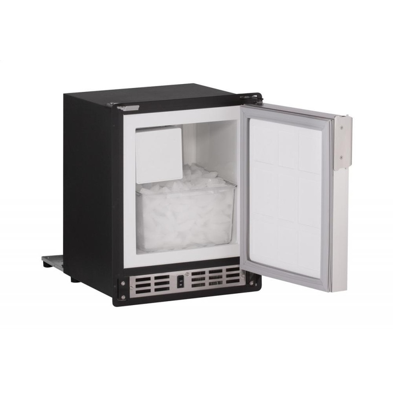 U-Line SP18FCS03A 15″ Marine Crescent Ice Maker Stainless Solid Field Reversible