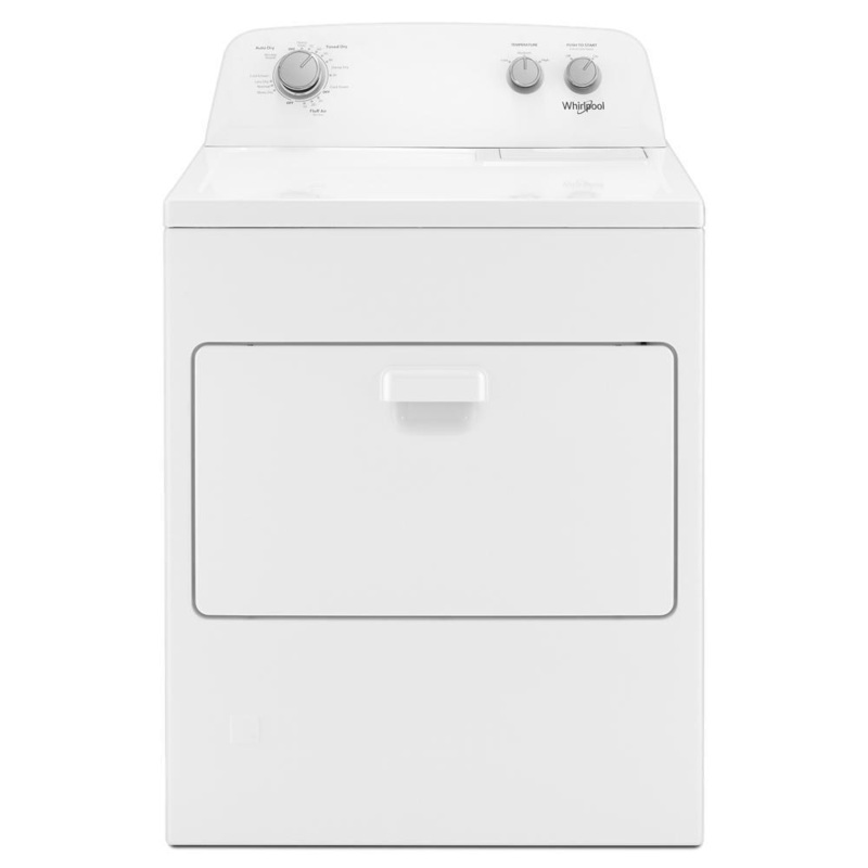 Whirlpool WGD4850HW 7.0 cu. ft. Top Load Gas Dryer with AutoDry Drying System