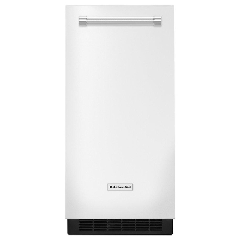 Kitchenaid KUIX305EWH 15” Automatic Ice Maker – White