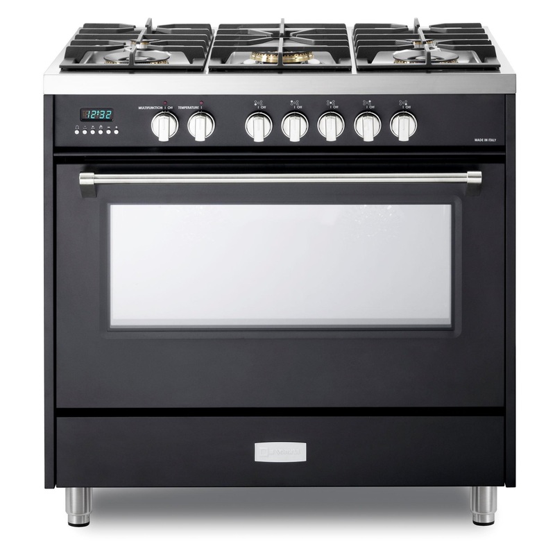 Verona VUFSIE365E Verona Ultima 36″ Induction Range – Matte Black