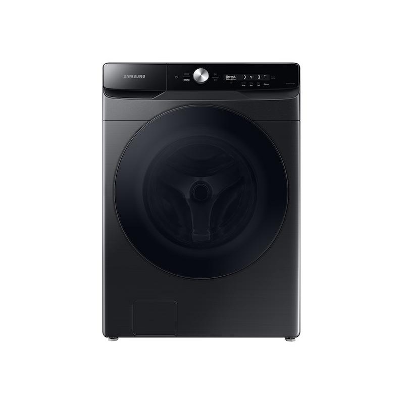 5.0 cu. ft. Extra-Large Capacity Smart Dial Front Load Washer with MultiControl in Brushed Black