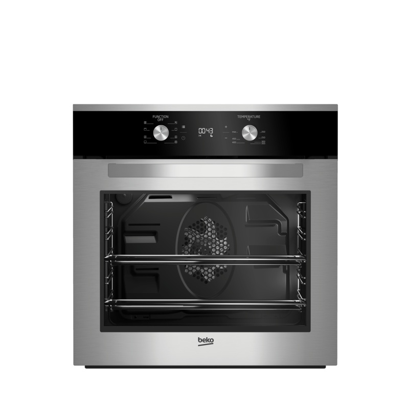 Beko WOS24102SS 24″ Fingerprint-Free Stainless Steel Wall Oven