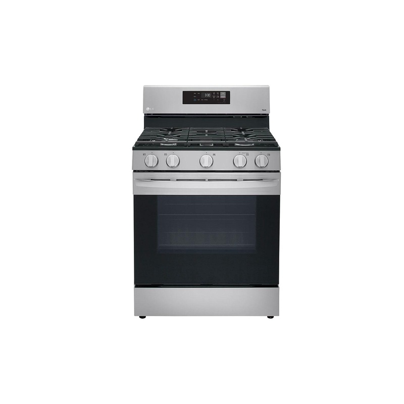 Lg LRGL5821S 5.8 cu ft. Smart Wi-Fi Enabled Gas Range with EasyClean