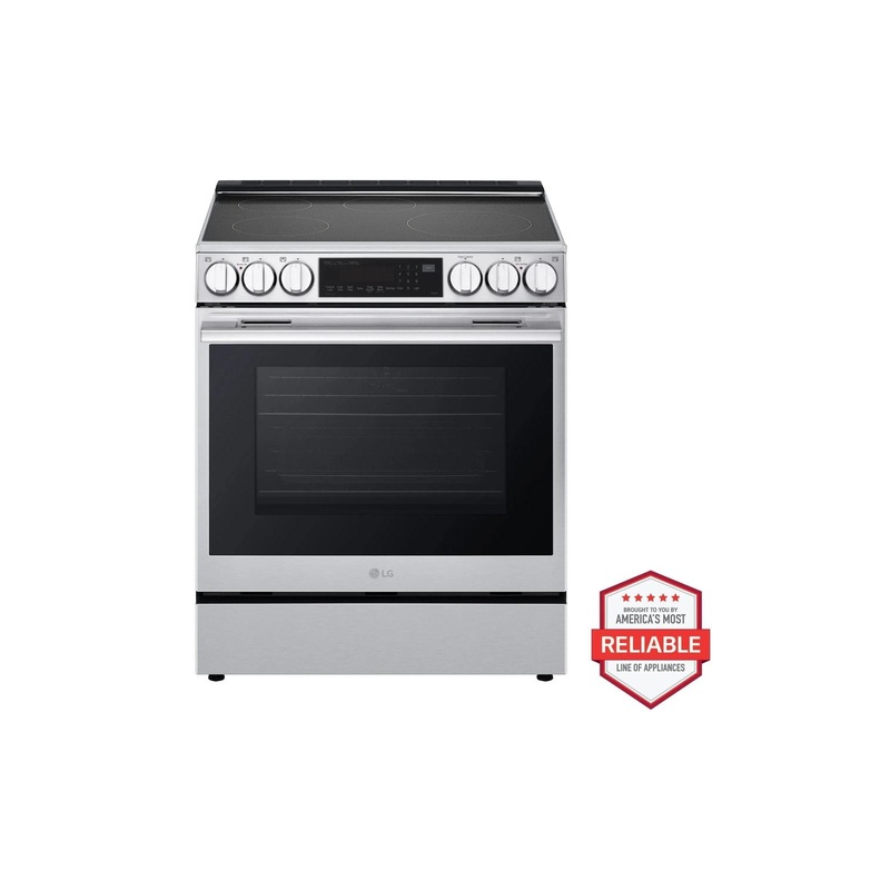 Lg LSIL6336XE 6.3 cu. ft. Smart Induction Slide-In Range with InstaView, ProBake Convection, Air Fry, and Air Sous Vide