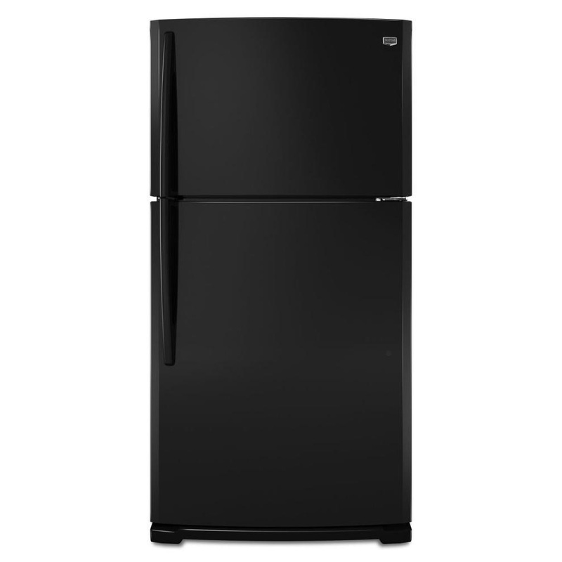 Maytag M1BXXGMYB EcoConserve Top-Freezer Refrigerator with Strongbox Door Bins
