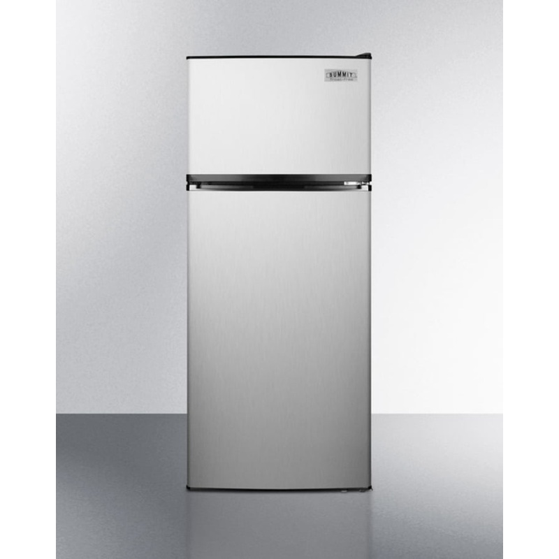 Summit FF1159SS Energy Star Qualified Ada Compliant Refrigerator-Freezer In Stainless Steel With Frost-Free Operation