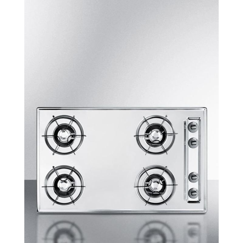 Summit ZNL05P 30″ Wide 4-burner Gas Cooktop