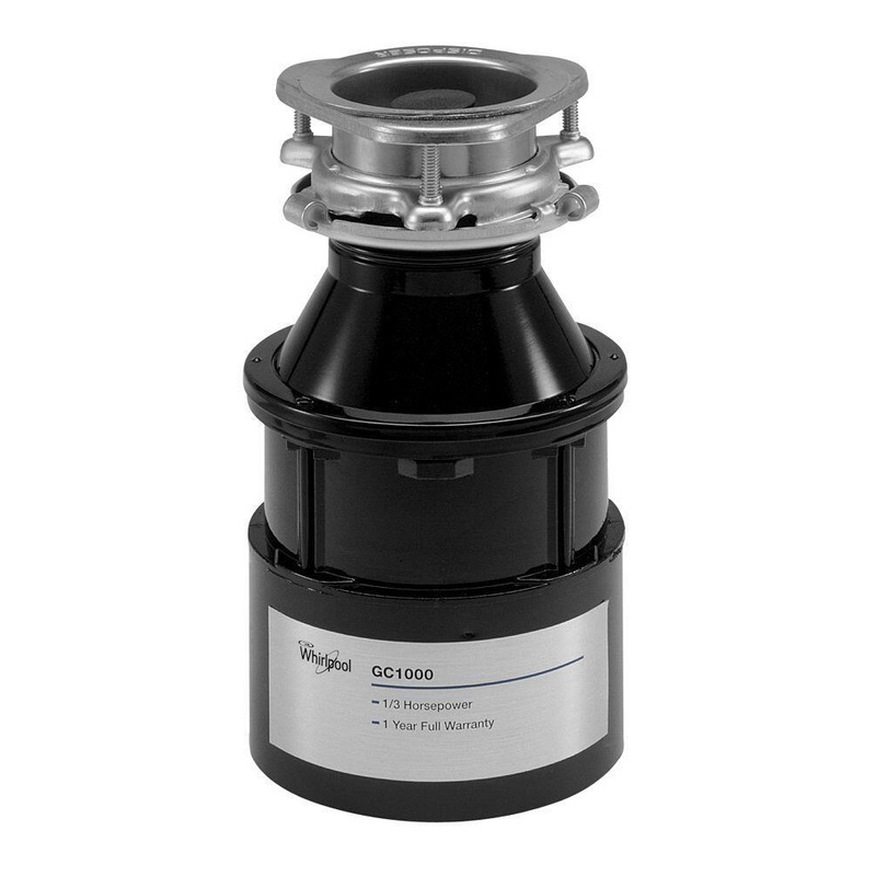 Whirlpool GC1000XE 1/3 Hp In-Sink Disposer