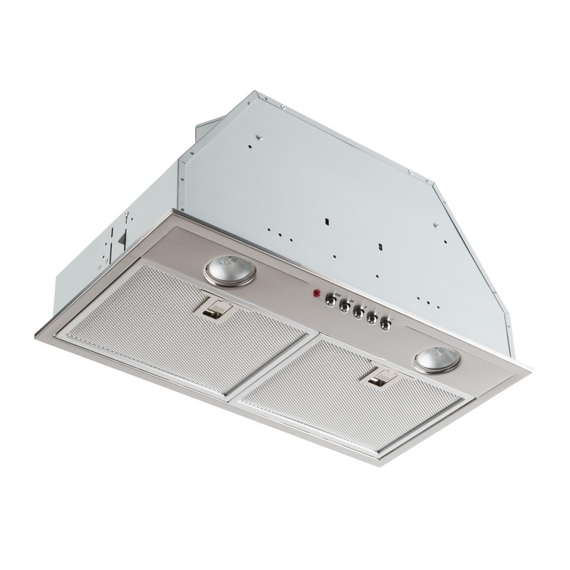 Broan Elite 20.5-Inch Custom Range Hood Power Pack, 550 Max Blower CFM, Stainless Steel