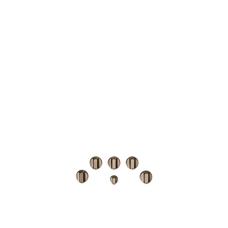 Cafe CXCG1K0PMBZ CAF(EBACK) 5 Gas Cooktop Knobs – Brushed Bronze