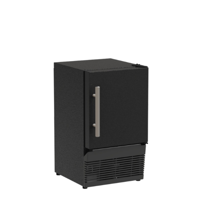 Marvel MACR214BS01B 14-In Low Profile Compact Crescent Ice Machine With Door Style – Black Solid