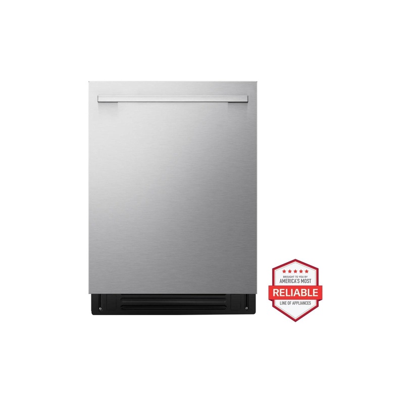 Lg LDNTH862S Smart Hidden Top Control Dishwasher with 1-Hour Wash & Dry, QuadWash Pro, TrueSteam and Dynamic Heat Dry w/AutoVent Dry