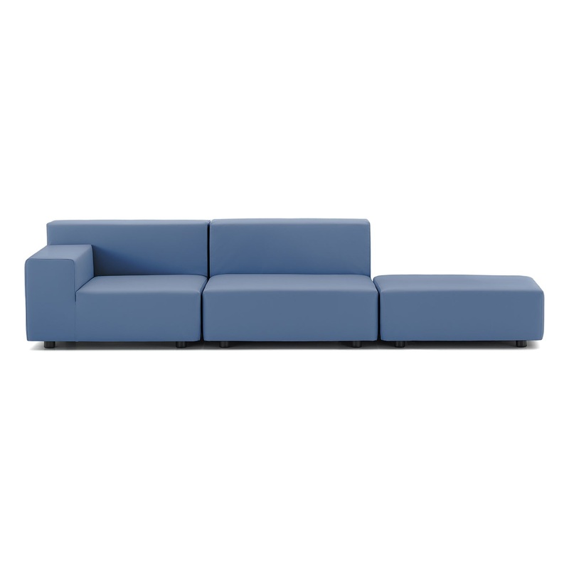 Plastics Tech Two Seater Sofa + Ottoman