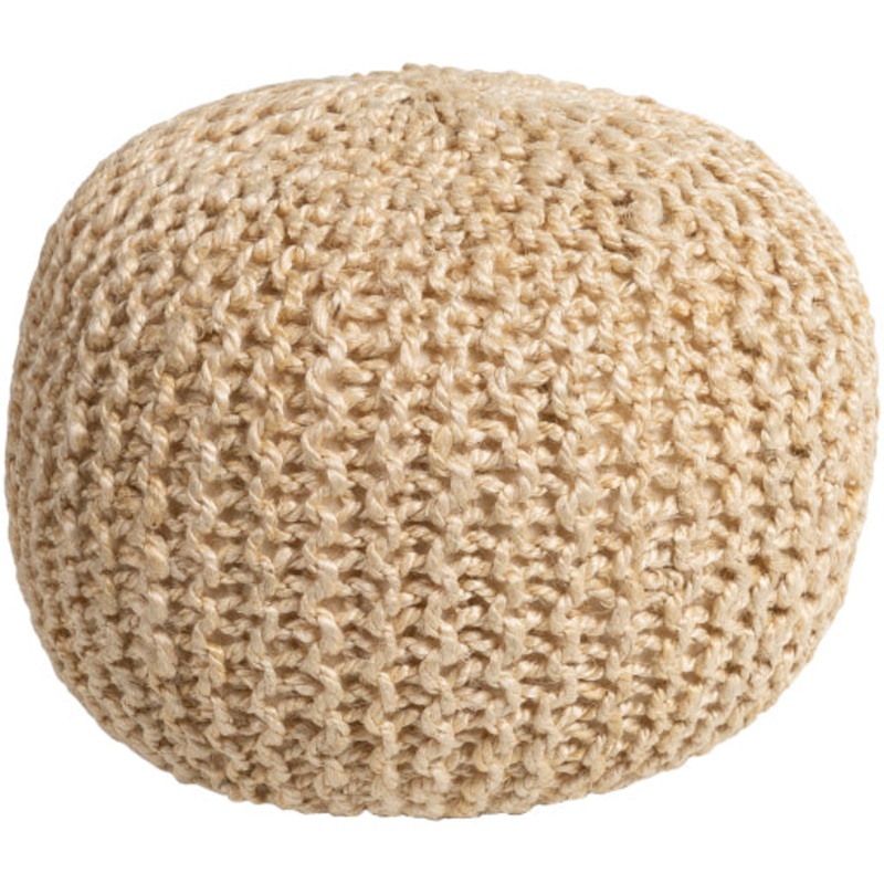 Bermuda Textured Cottage Pouf