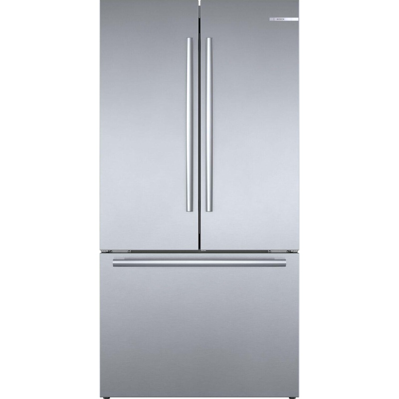Bosch B36CT80SNS 800 Series, French Door Bottom freezer, multi door, 36”, Brushed steel (with anti-fingerprint)