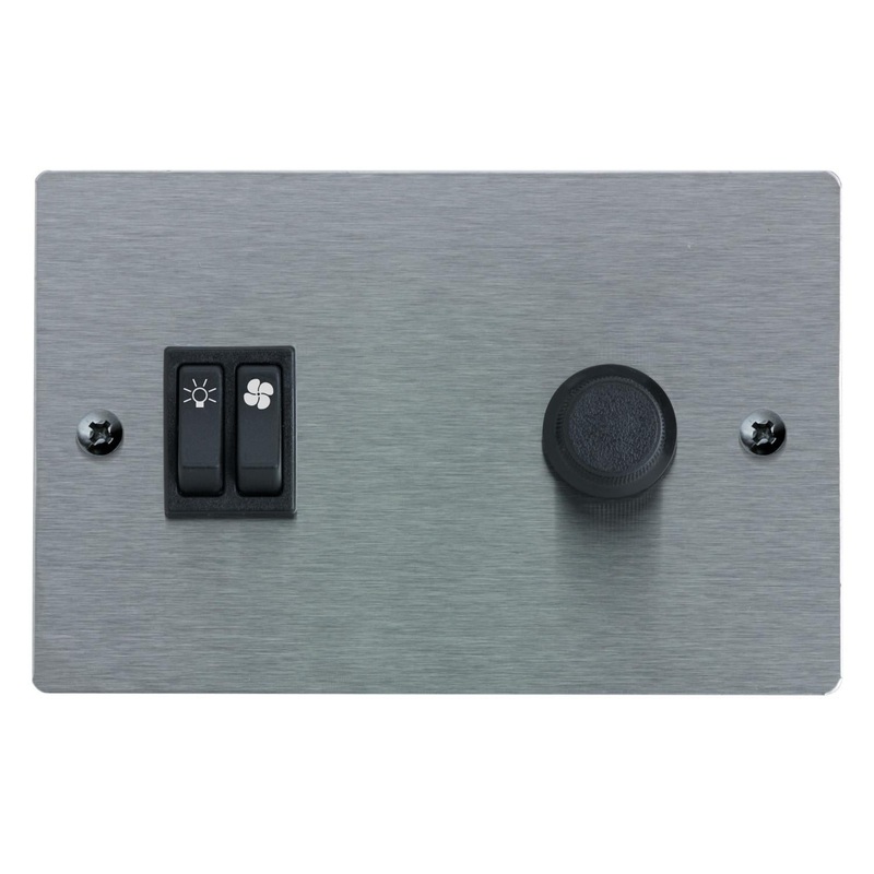 Broan RMIPWC **DISCONTINUED** Optional Wall Control in Stainless Steel for use with Broan Pro-Style Insert range hoods