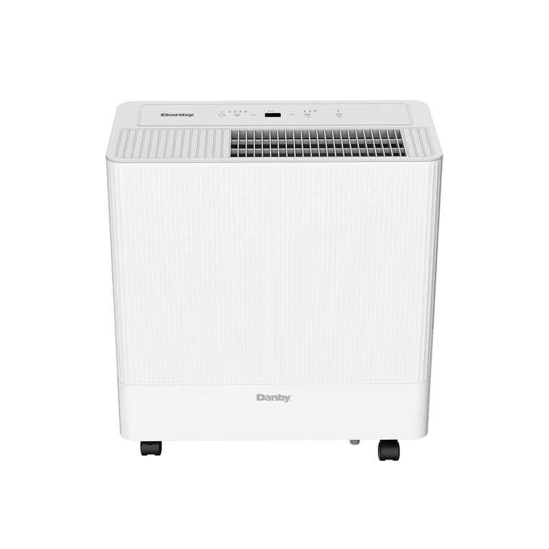 Danby DDR050BSWDB Danby 50 Pint Dehumidifier With Wifi In White