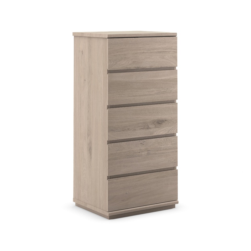 Nevada 5 Drawer Narrow Dresser
