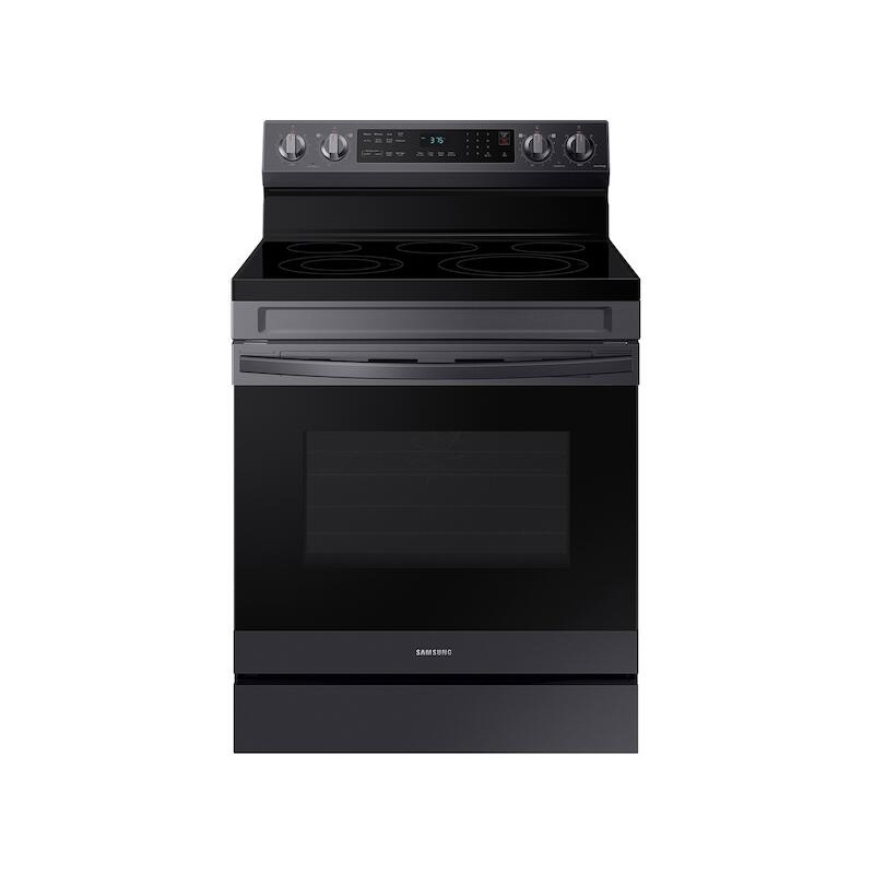 Samsung NE63A6511SG 6.3 Cu. Ft. Smart Freestanding Electric Range With No-Preheat Air Fry & Convection In Black Stainless Steel