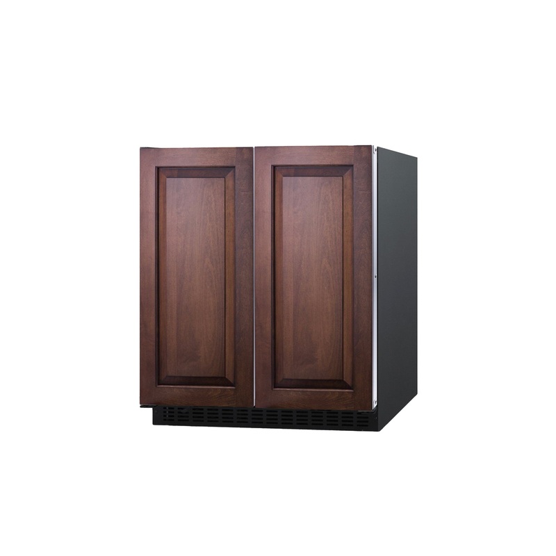Summit FFRF3070BIF 30″ Panel Ready Side by Side Undercounter Refrigerator/Freezer