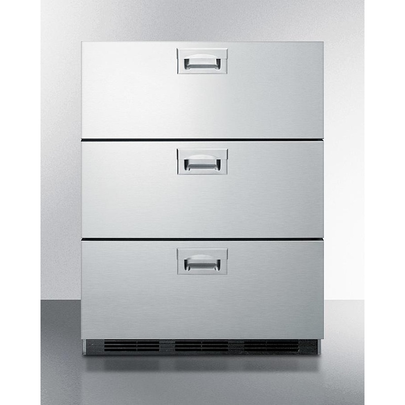 Summit SP6DBS7ADA 24″ Wide 3-drawer All-refrigerator, ADA Compliant