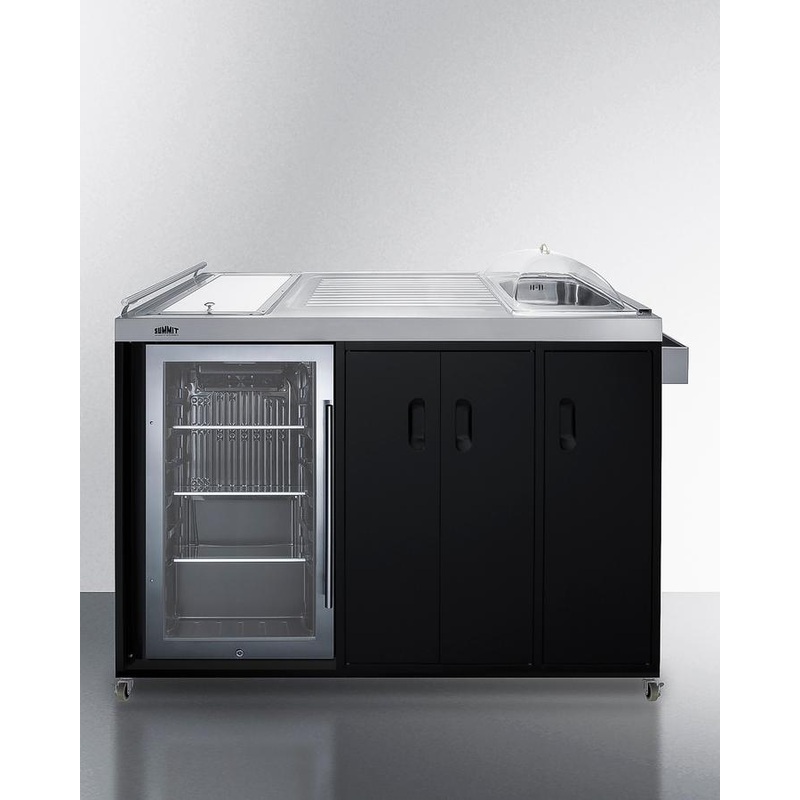 Summit CARTOS54RG Portable Outdoor Kitchenette
