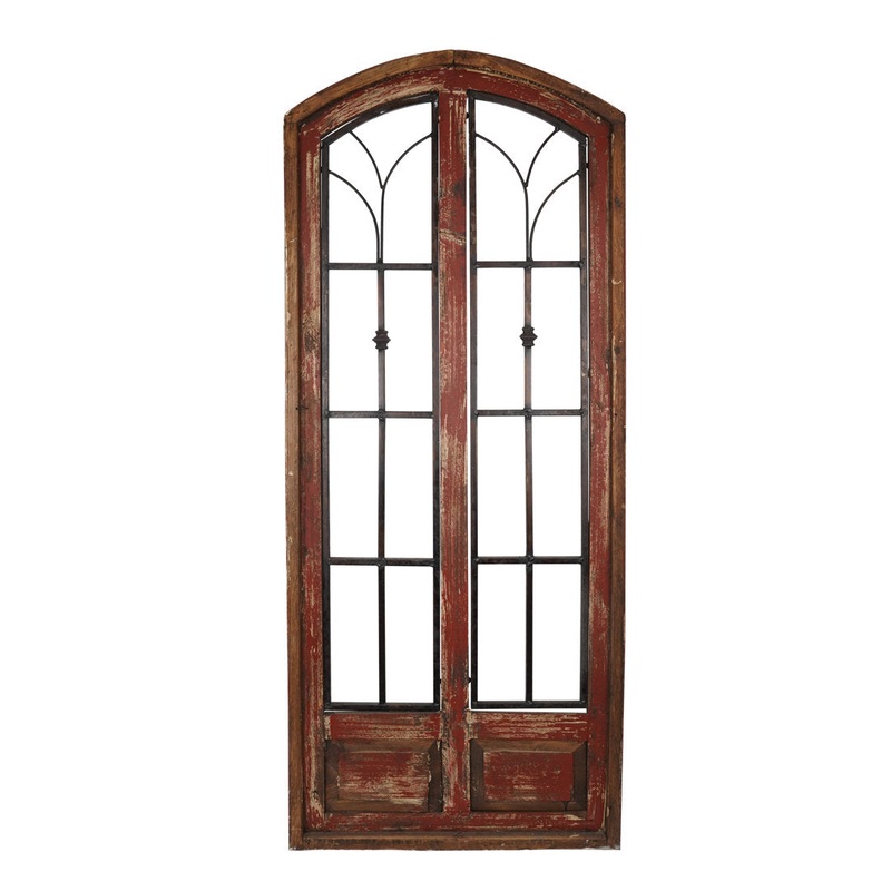 Wall Dcor Andover Mills Color: Red Size: 60″ H x 24″ W x 1.5″ D